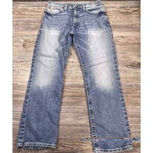 Ariat M2 Traditional Relaxed Boot Cut Mens Blue Jeans 36x32 Cowboy Western Biker